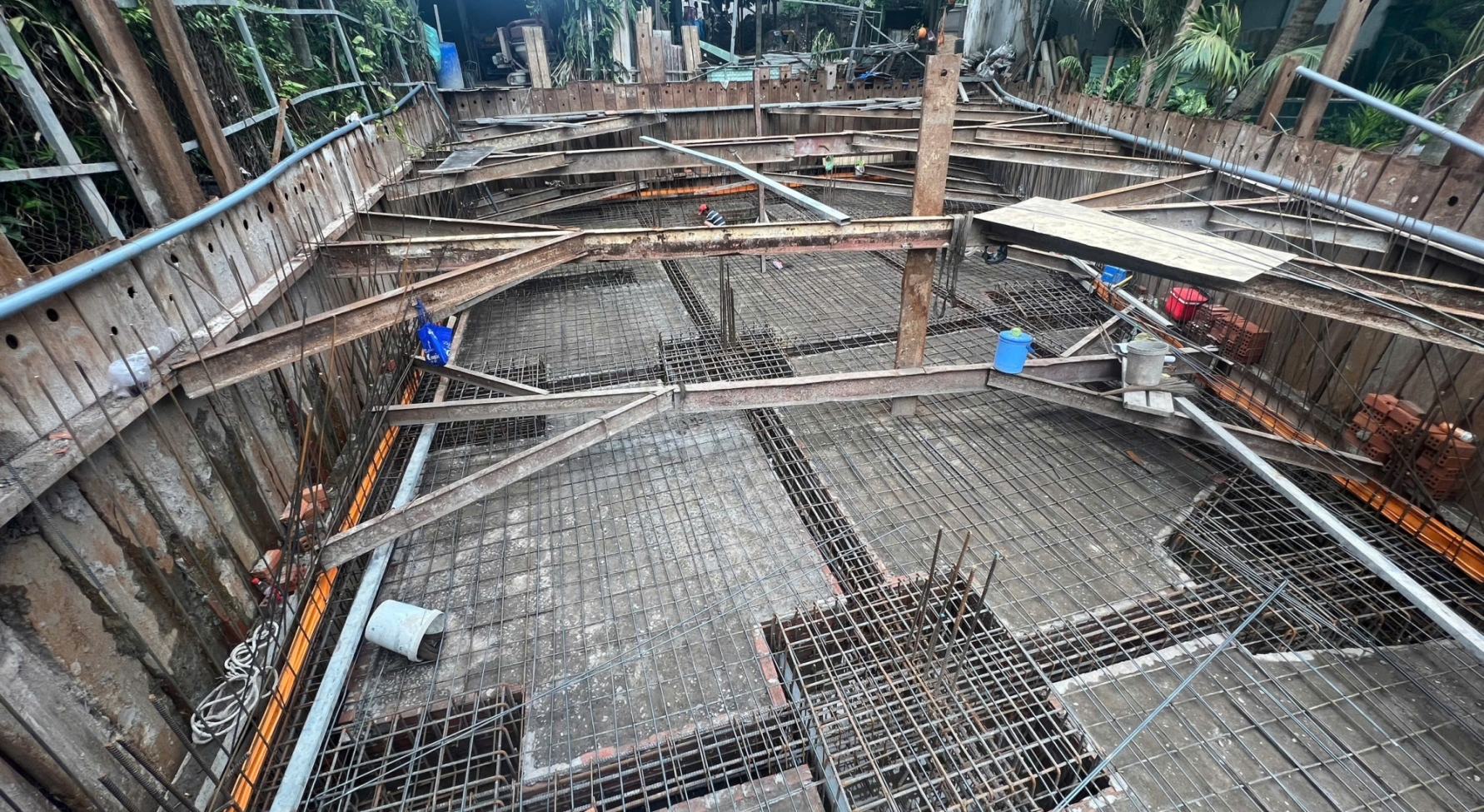 Công trình xây dựng Tầng Hầm