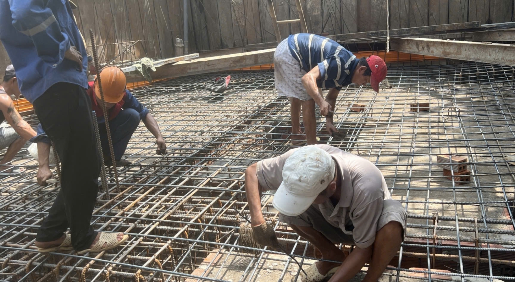 Công trình xây dựng Tầng Hầm