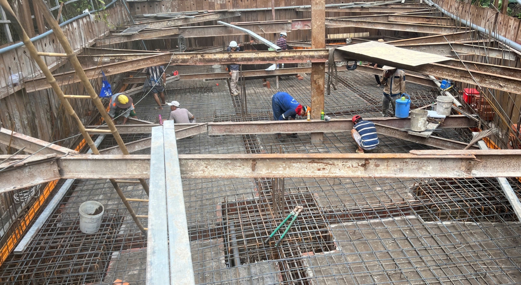 Công trình xây dựng Tầng Hầm