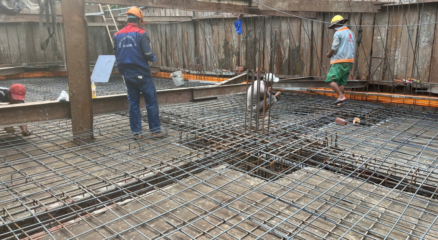 Công trình xây dựng Tầng Hầm