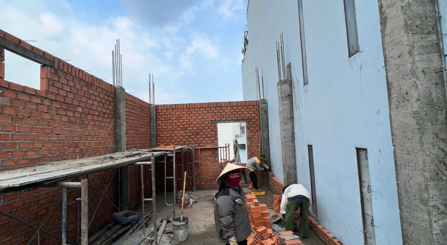 Xây tô nhà phố Gò Vấp