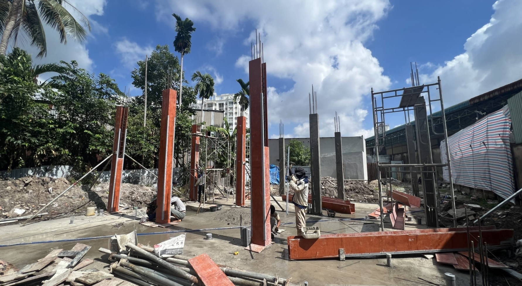 Công trình nhà phố Thủ Đức