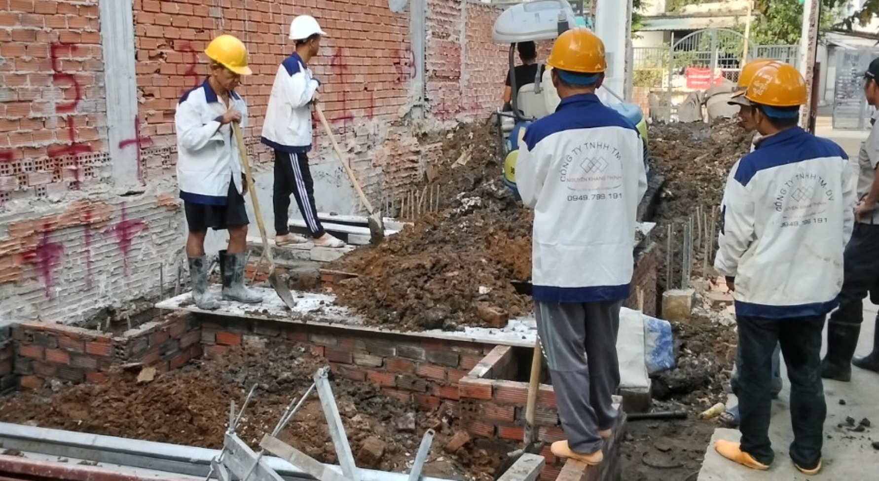 Công trình xây dựng nhà phố tại Gò Vấp