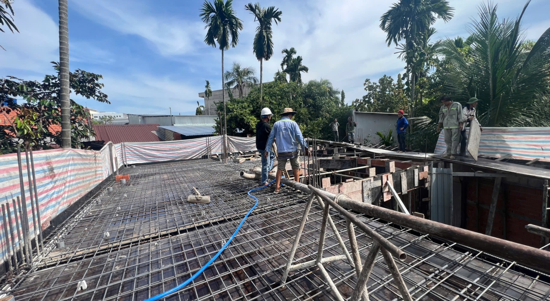 Công trình xây dựng nhà phố tại Thủ Đức 