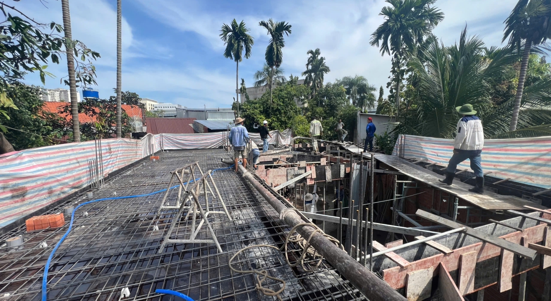 Công trình xây dựng nhà phố tại Thủ Đức 