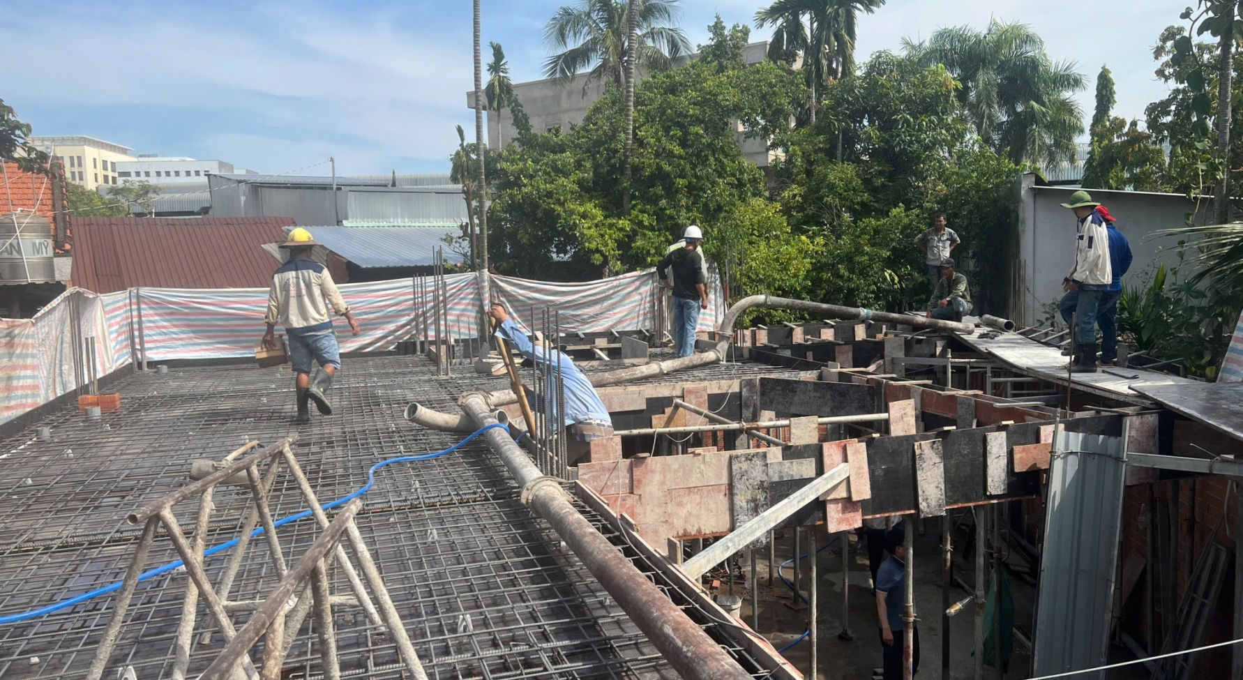 Công trình xây dựng nhà phố tại Thủ Đức 