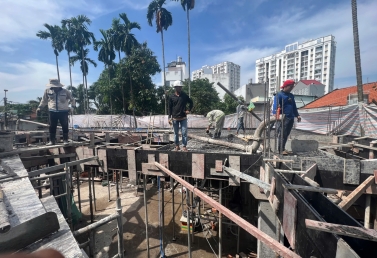 Công trình xây dựng nhà phố tại Thủ Đức 