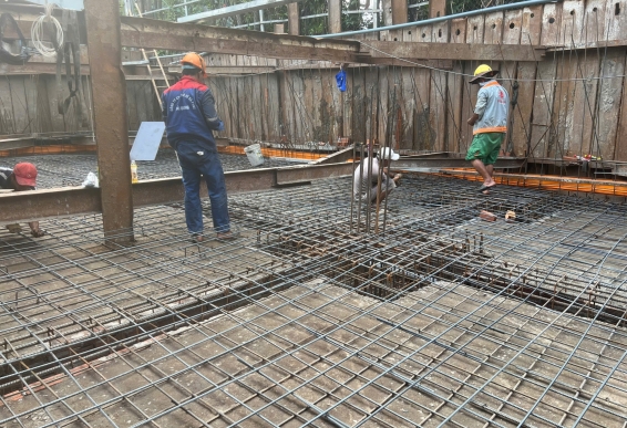 Công trình xây dựng Tầng Hầm