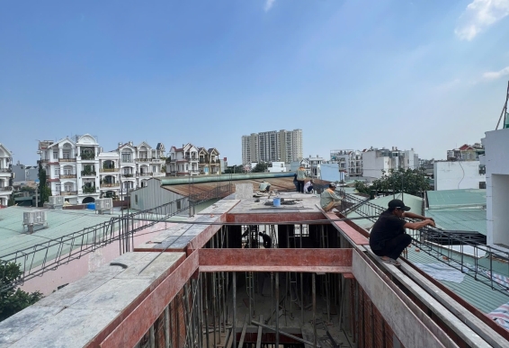 Thi công sắt sàn nhà